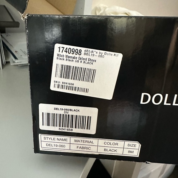 dELiA*s Kids Black Chunky Sneakers - Picture 4 of 5